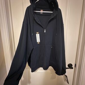 Dickies Dark Blue Mid Weight Hoodie NWT
